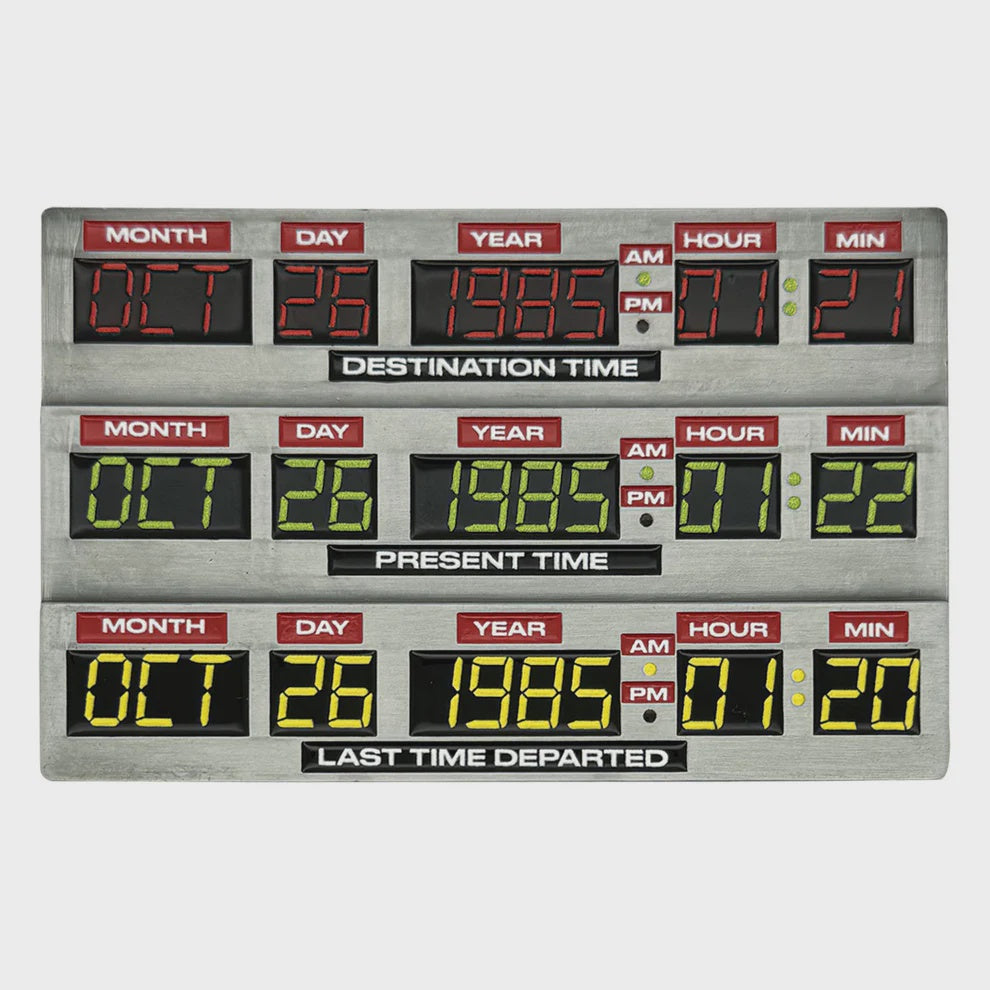 BACK TO THE FUTURE - 40th Anniversary Time Circuits Ingot