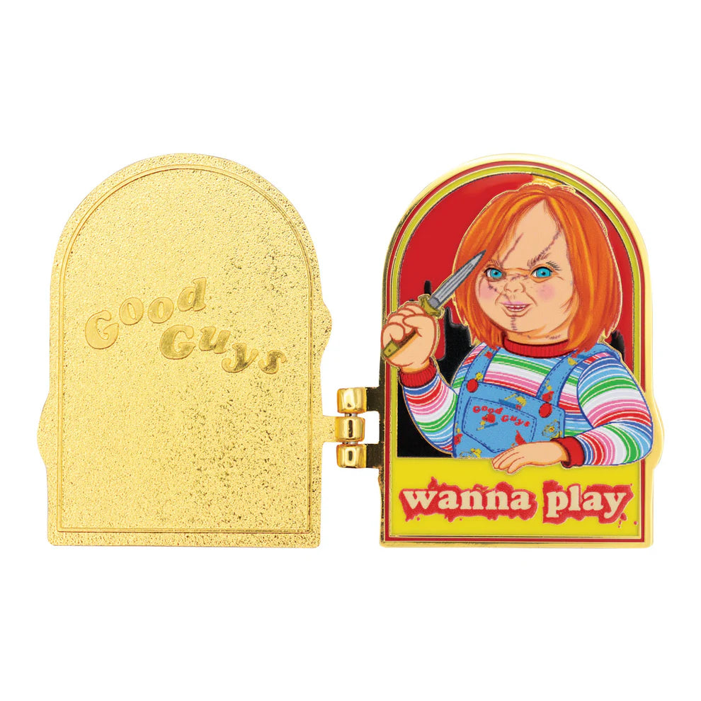CHILD'S PLAY - Chucky Limited Edition Hinged Pin Badge