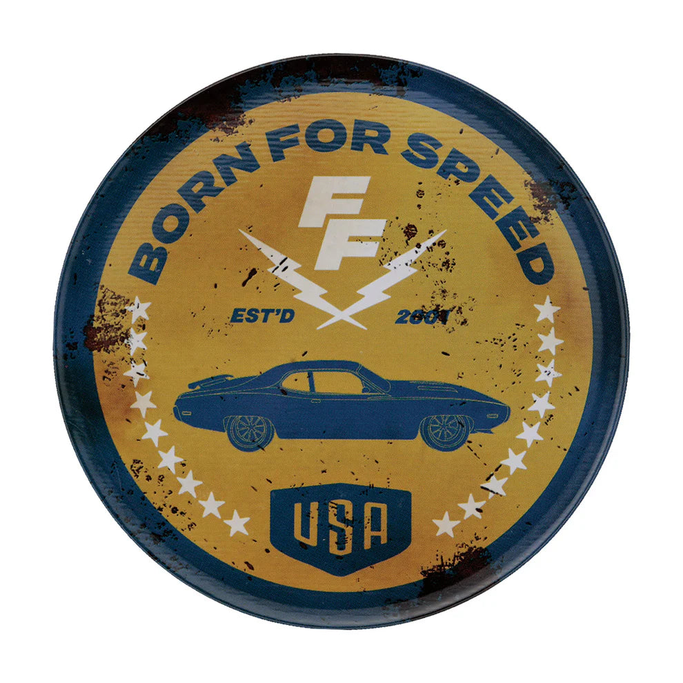 FAST & FURIOUS - Set Of 4 Vintage Style Coasters