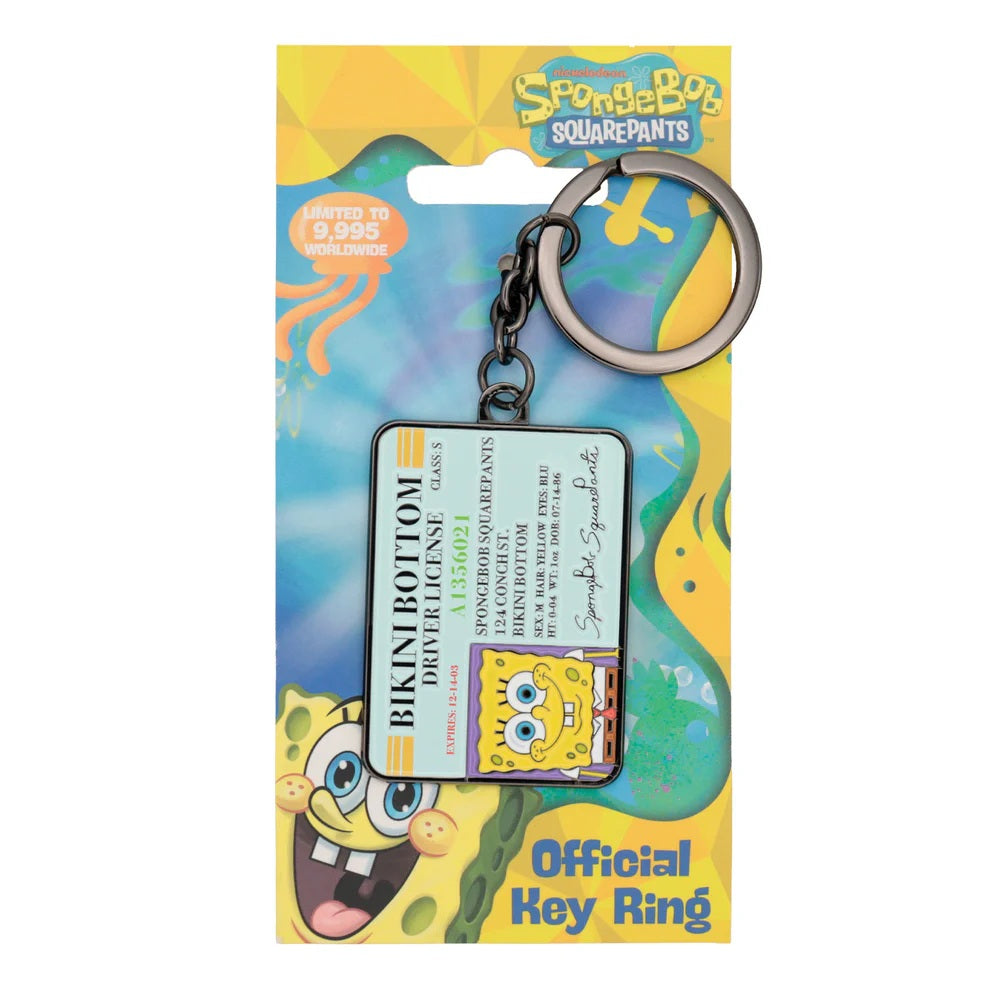 SPONGBOB SQUAREPANTS - Driver License Keyring