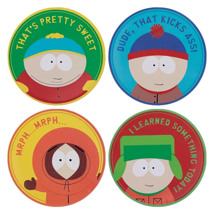 SOUTH PARK - Set Of 4 Metal Coasters