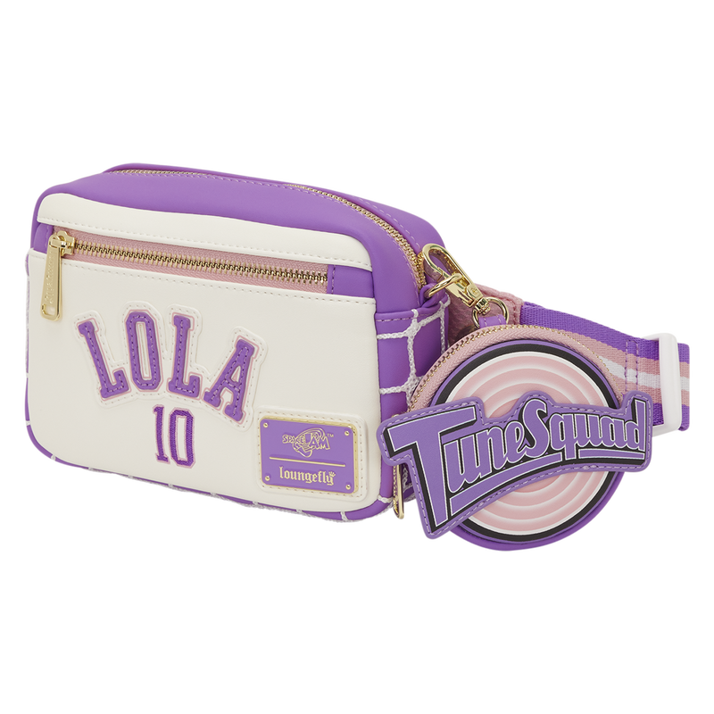 LOUNGEFLY : LOONEY TUNES - Lola Bunny Sling Crossbody Bag with Coin Bag