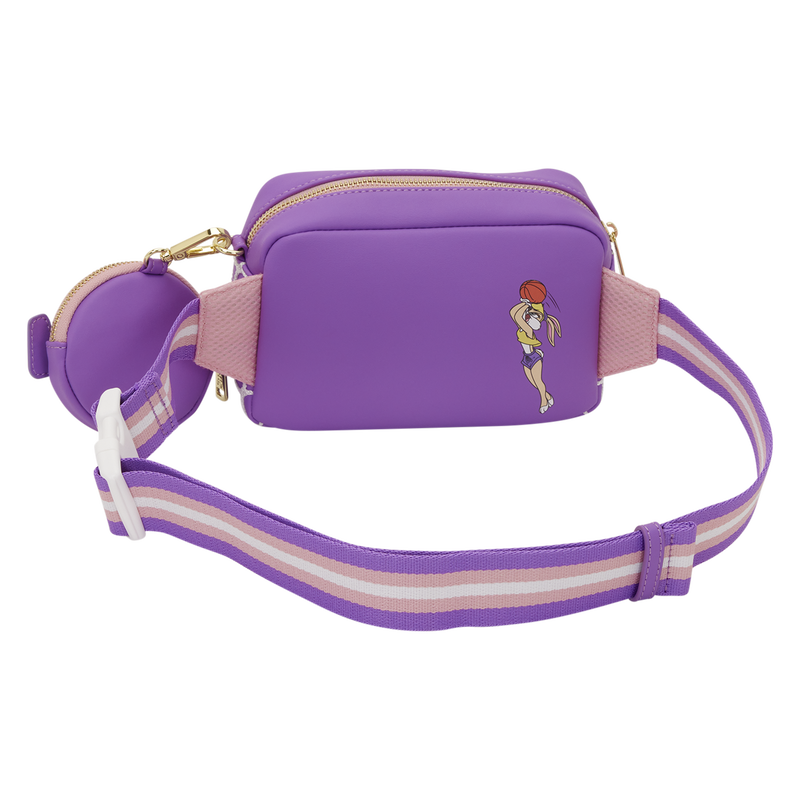 LOUNGEFLY : LOONEY TUNES - Lola Bunny Sling Crossbody Bag with Coin Bag