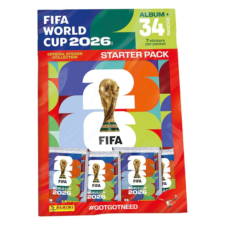 FIFA - World Cup 2026 Official Sticker Collection Starter Pack
