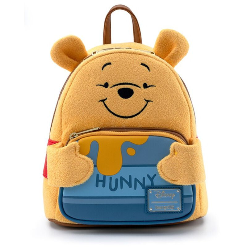 LOUNGEFLY : DISNEY - Winnie The Pooh Felt Honey Tummy Mini Backpack