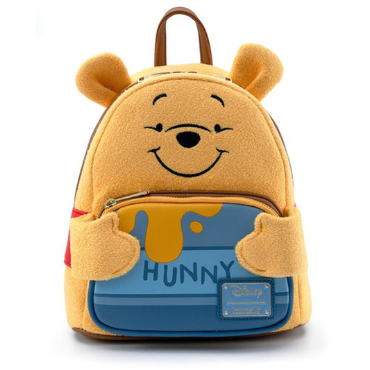 LOUNGEFLY : DISNEY - Winnie The Pooh Felt Honey Tummy Mini Backpack