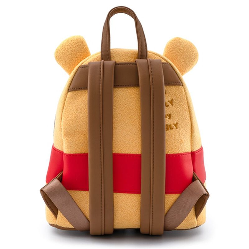 LOUNGEFLY : DISNEY - Winnie The Pooh Felt Honey Tummy Mini Backpack