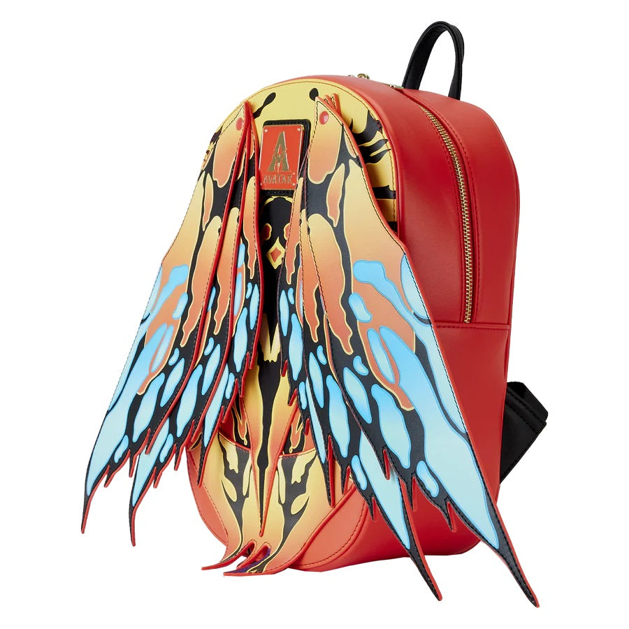 LOUNGEFLY : DISNEY -  Avatar The Way Of  Water Banshee Moveable Wings Mini Backpack