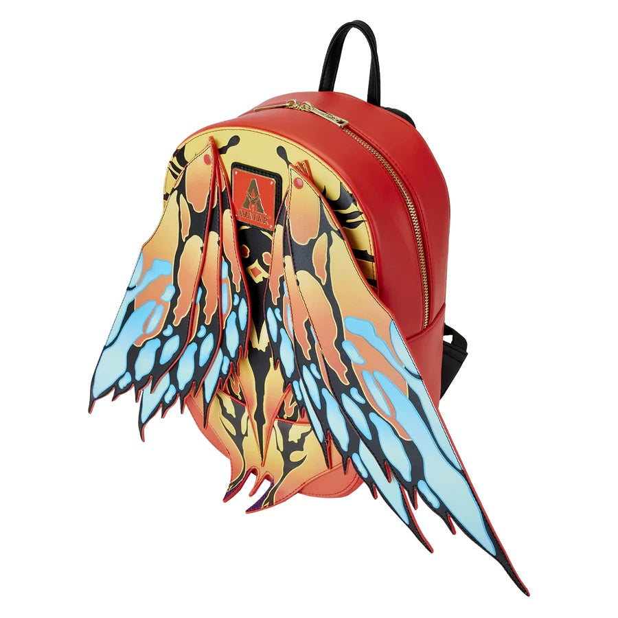 LOUNGEFLY : DISNEY -  Avatar The Way Of  Water Banshee Moveable Wings Mini Backpack