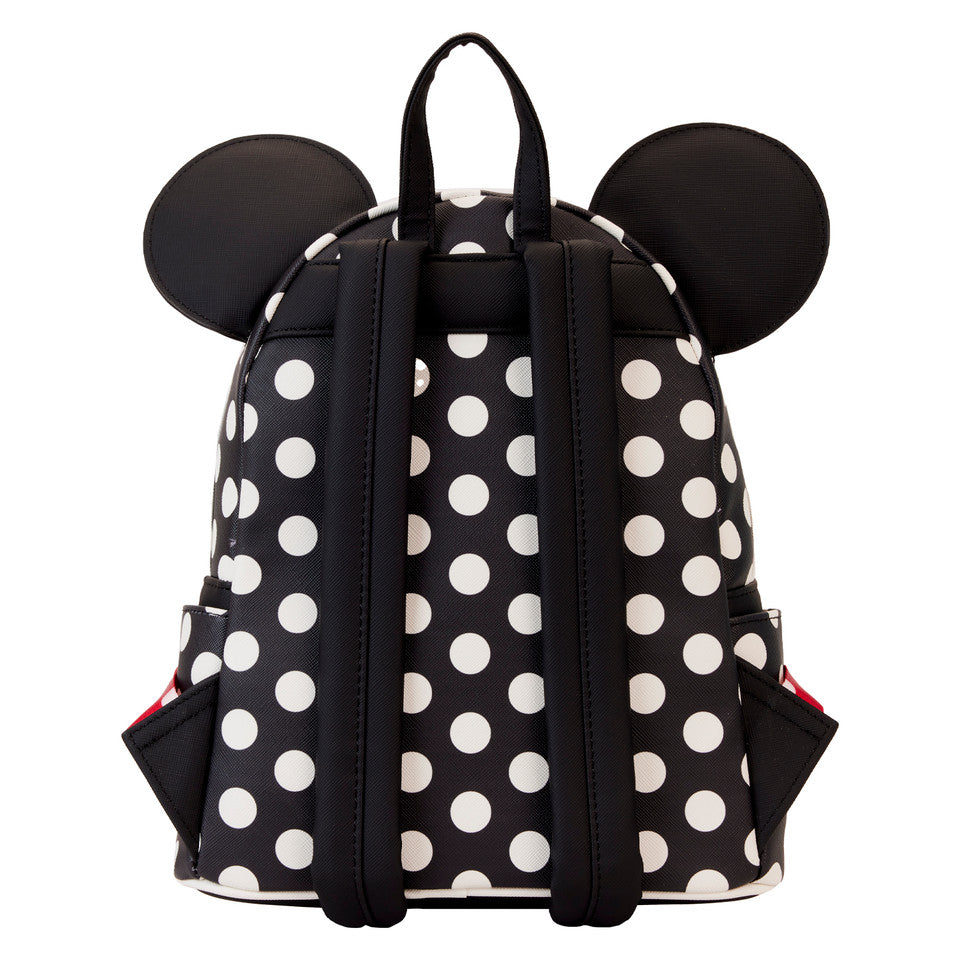 LOUNGEFLY : DISNEY - Minnie Mouse Rocks The Dots Classic Mini Backpack