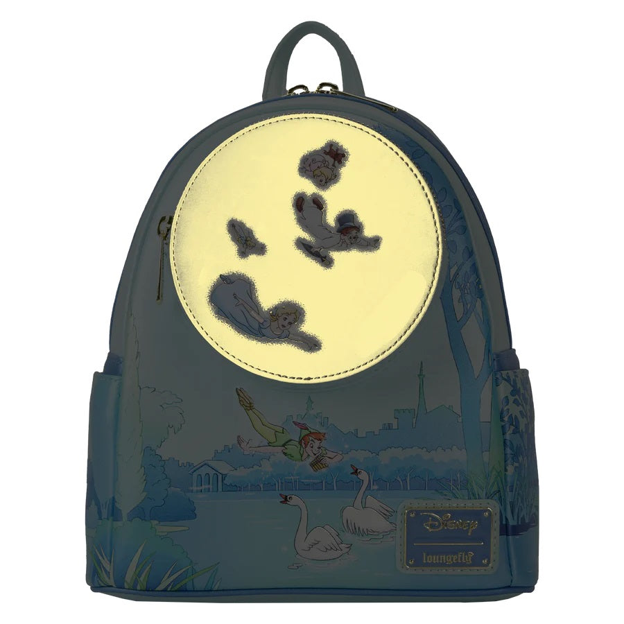 LOUNGEFLY : DISNEY - Peter Pan You Can Fly Glow Mini Backpack