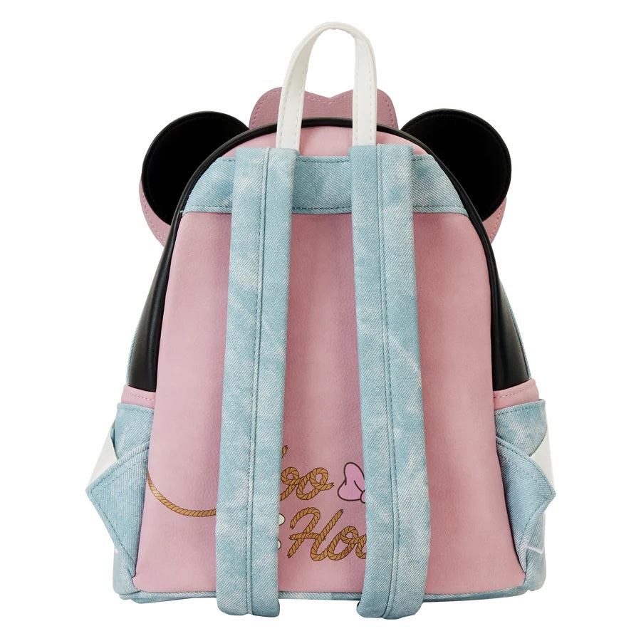 LOUNGEFLY : DISNEY - Minnie Mouse Western Cosplay Mini Backpack