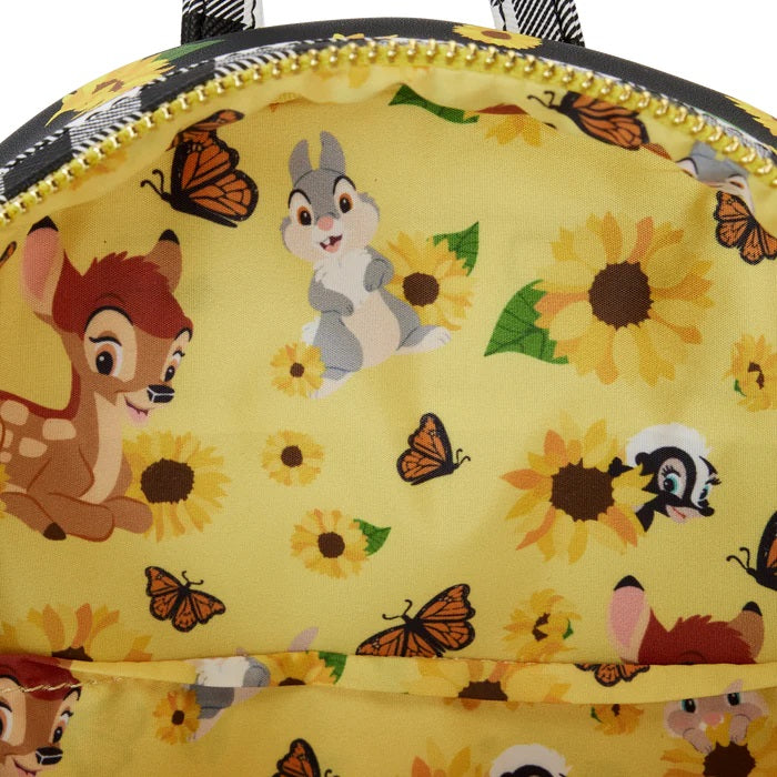 LOUNGEFLY : DISNEY - Bambi Sunflower Friends Mini Backpack