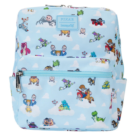 LOUNGEFLY : DISNEY - Toy Story Movie Collab AOP Nylon Mini Backpack