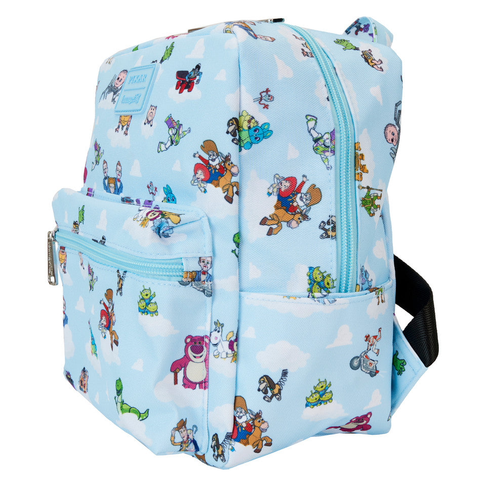 LOUNGEFLY : DISNEY - Toy Story Movie Collab AOP Nylon Mini Backpack