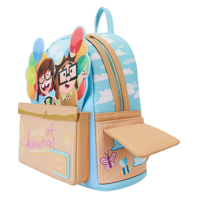 LOUNGEFLY : DISNEY PIXAR - Up 15th Anniversary Spirit Of Adventure Mini Backpack
