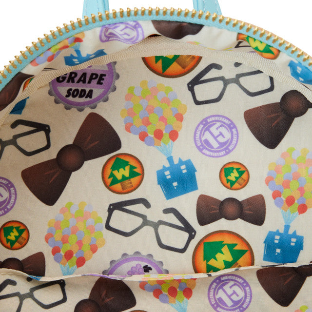LOUNGEFLY : DISNEY PIXAR - Up 15th Anniversary Spirit Of Adventure Mini Backpack