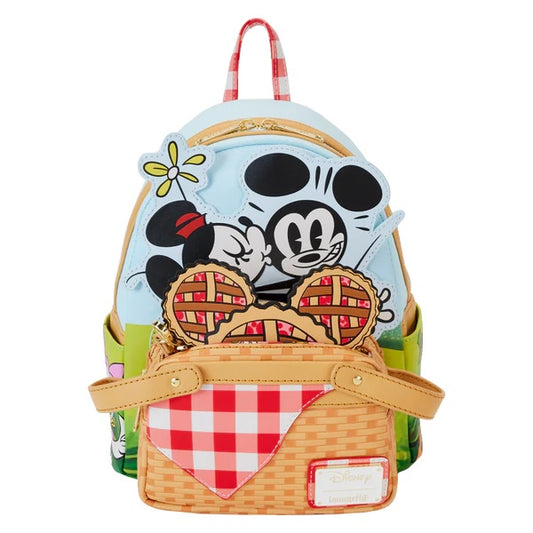 LOUNGEFLY : DISNEY - Mickey and Friends Picnic Mini Backpack
