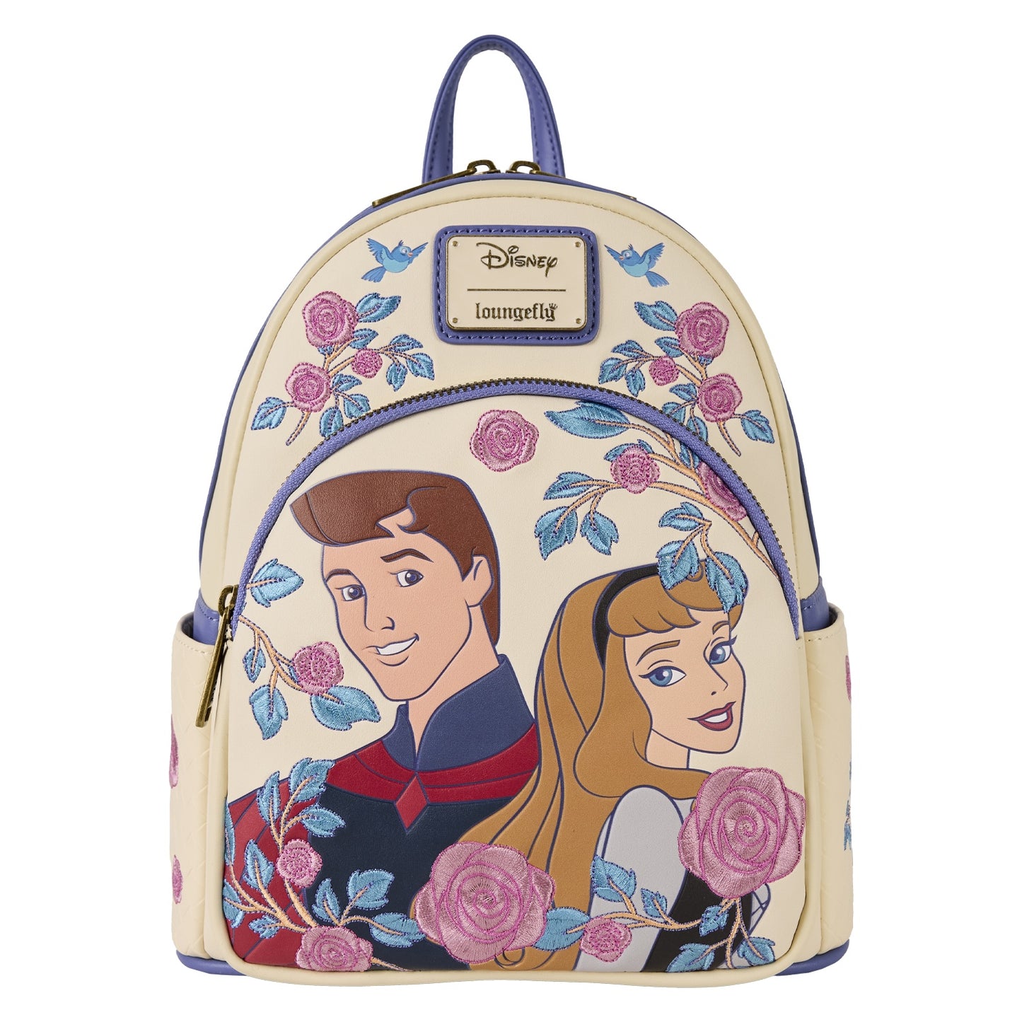 LOUNGEFLY : DISNEY - Sleeping Beauty Princess Aurora & Prince Philip Mini Backpack