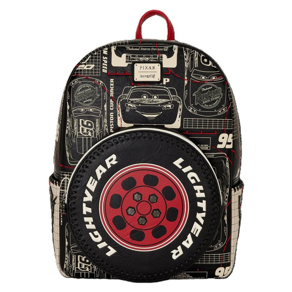 LOUNGEFLY : DISNEY PIXAR - Cars Full Size Backpack