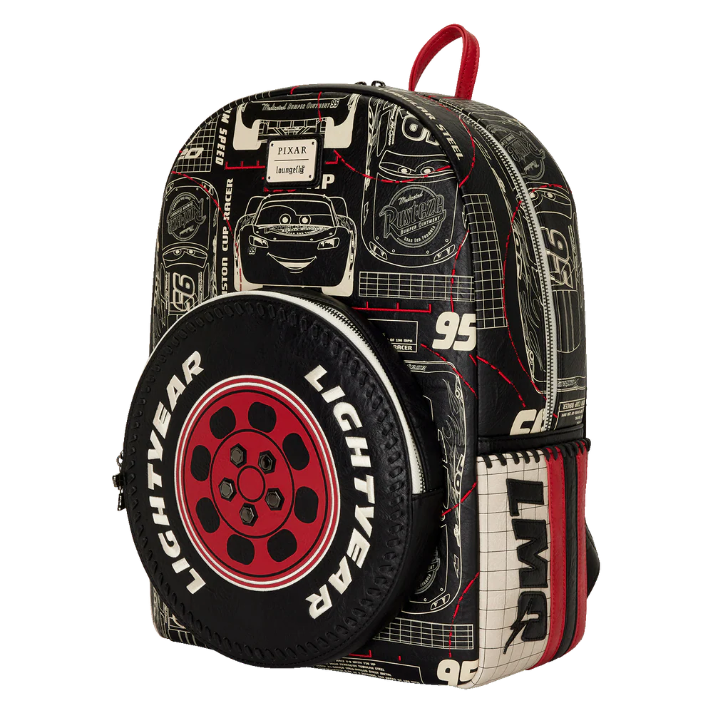 LOUNGEFLY : DISNEY PIXAR - Cars Full Size Backpack