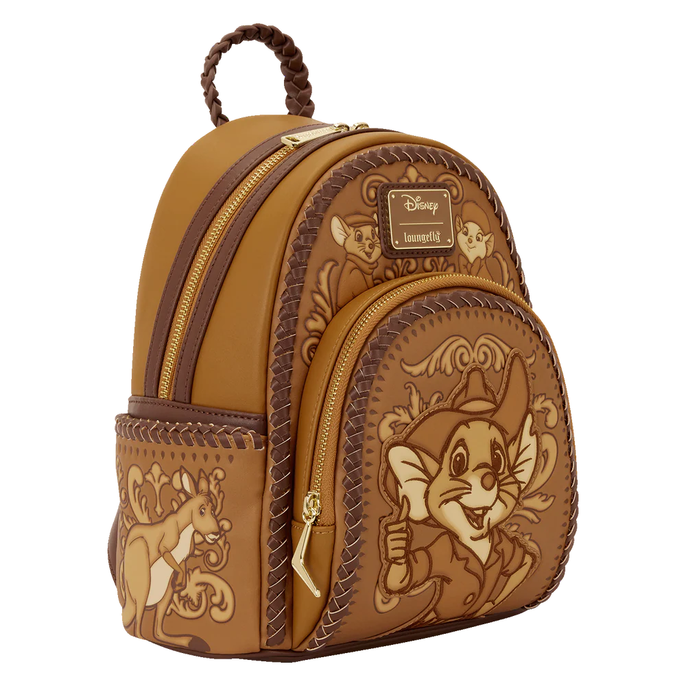 LOUNGEFLY : DISNEY - The Rescuers Down Under Embossed Mini Backpack