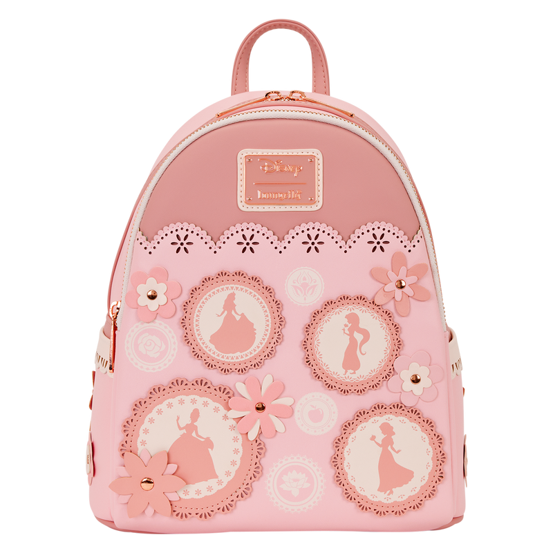 LOUNGEFLY : DISNEY - Princess Floral Lace Mini Backpack