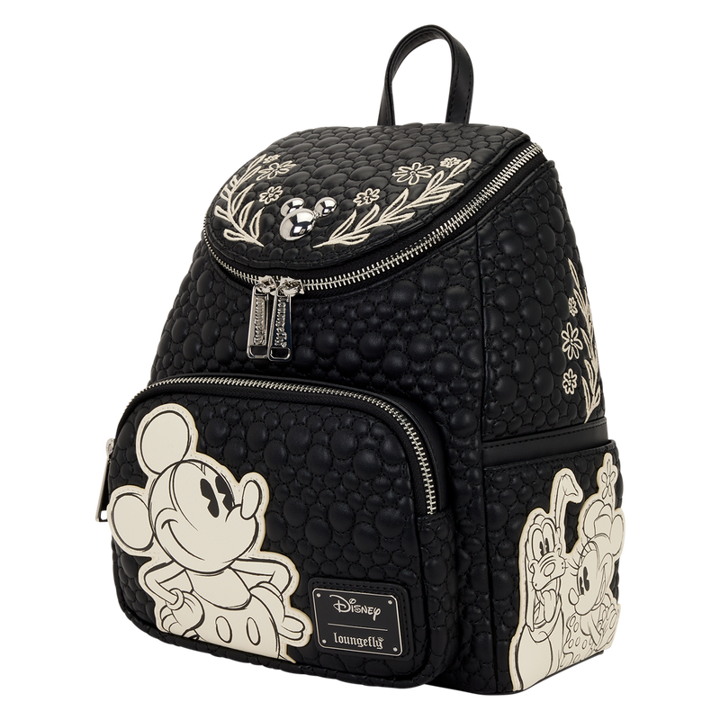 LOUNGEFLY : DISNEY - Mickey & Friends Artist Sketch Mini Backpack