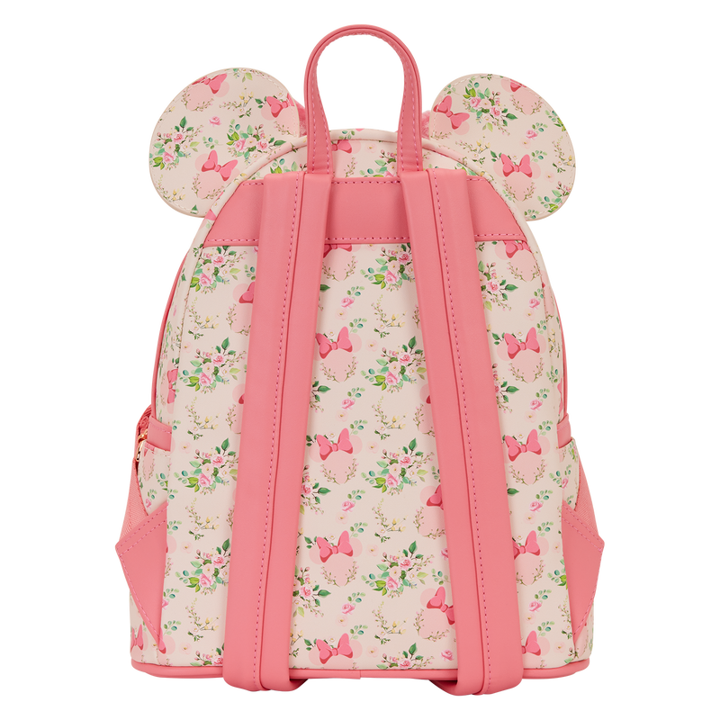 LOUNGEFLY : DISNEY - Minnie Mouse Floral Mini Backpack