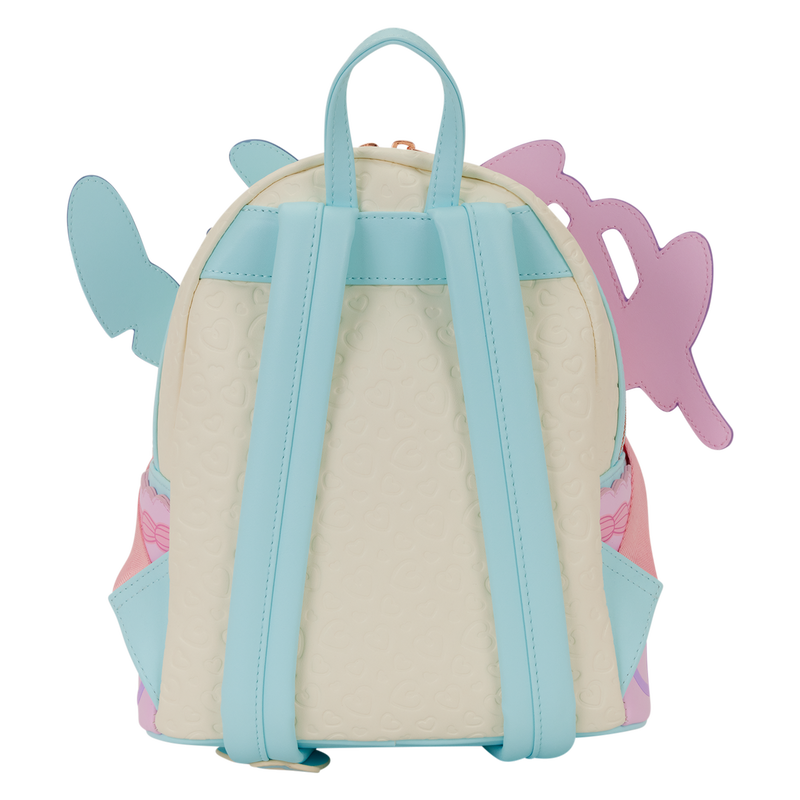LOUNGEFLY : DISNEY - Stitch & Angel Be Mine Mini Backpack