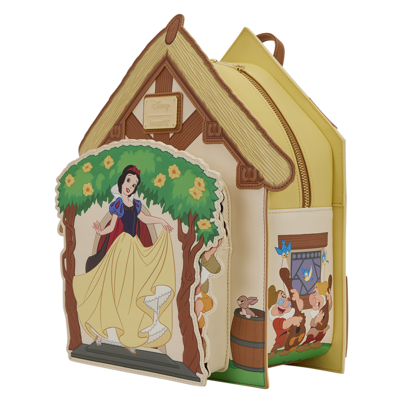 LOUNGEFLY : DISNEY - Snow White Cottage Mini Backpack