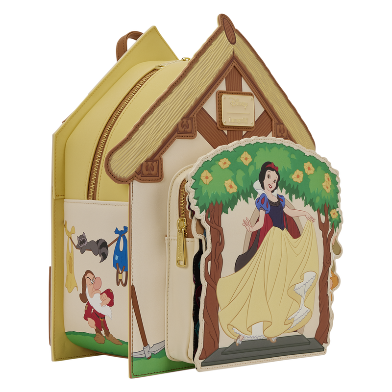 LOUNGEFLY : DISNEY - Snow White Cottage Mini Backpack