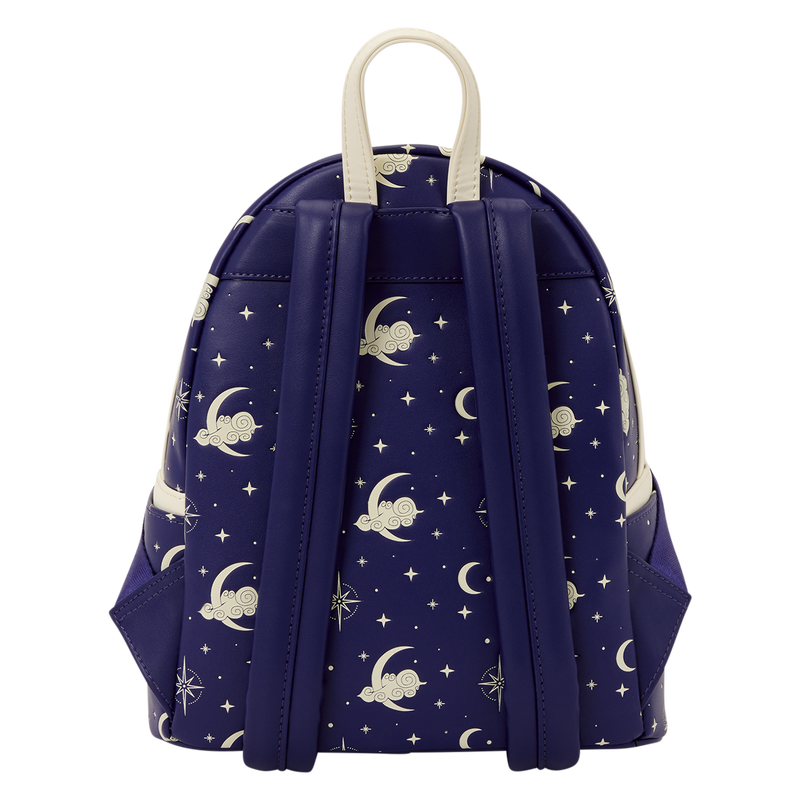 LOUNGEFLY : NIGHTMARE BEFORE CHRISTMAS - Jack Skellington & Sally Night Sky Mini Backpack