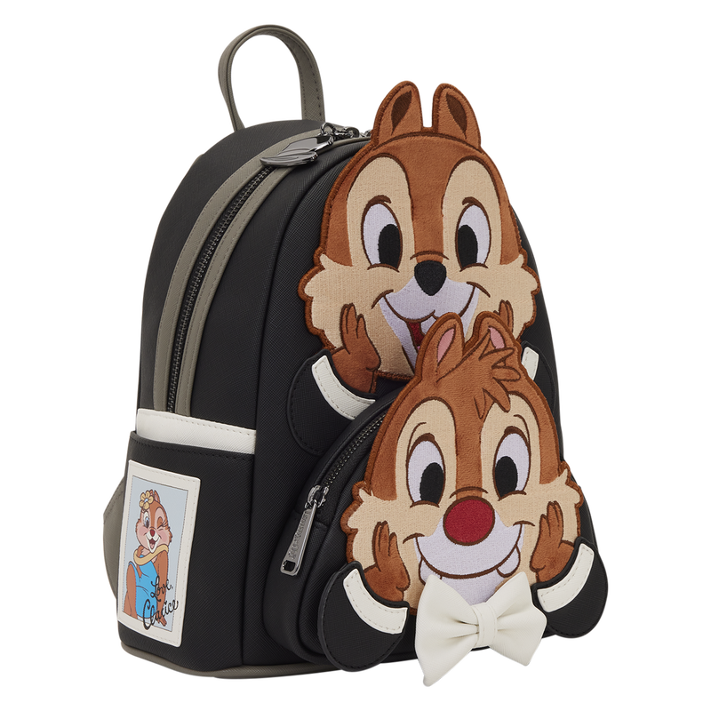 LOUNGEFLY : DISNEY - Chip 'N' Dale Two Chips & A Miss Mini Backpack