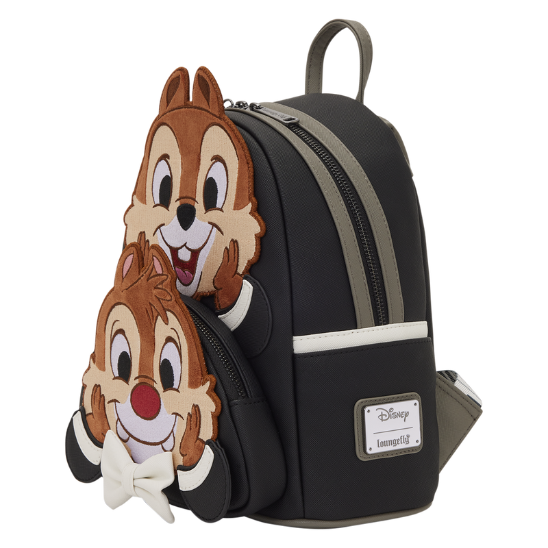 LOUNGEFLY : DISNEY - Chip 'N' Dale Two Chips & A Miss Mini Backpack