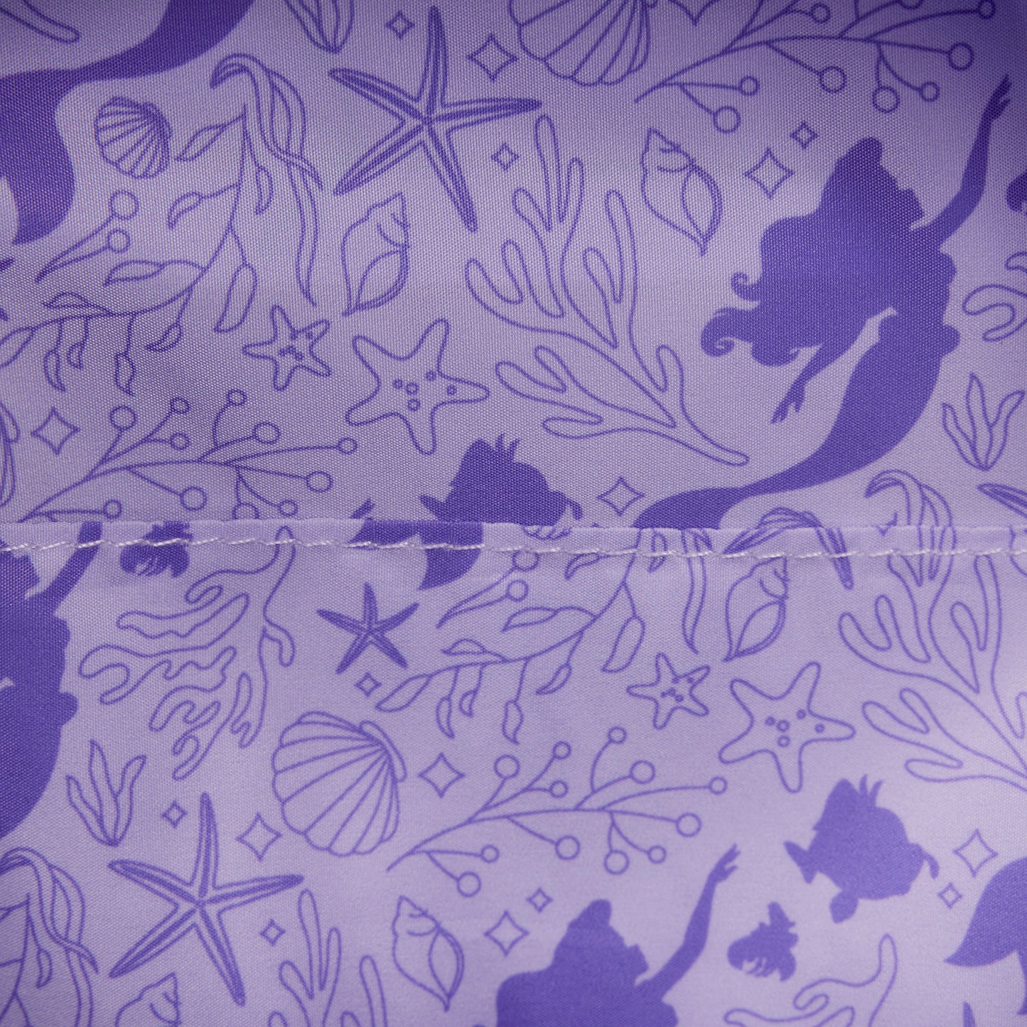 LOUNGEFLY : DISNEY - Little Mermaid Iridescent Pearl Mini Backpack