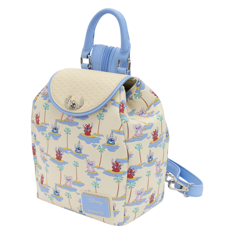 LOUNGEFLY : DISNEY - Lilo & Stitch Micro Backpack