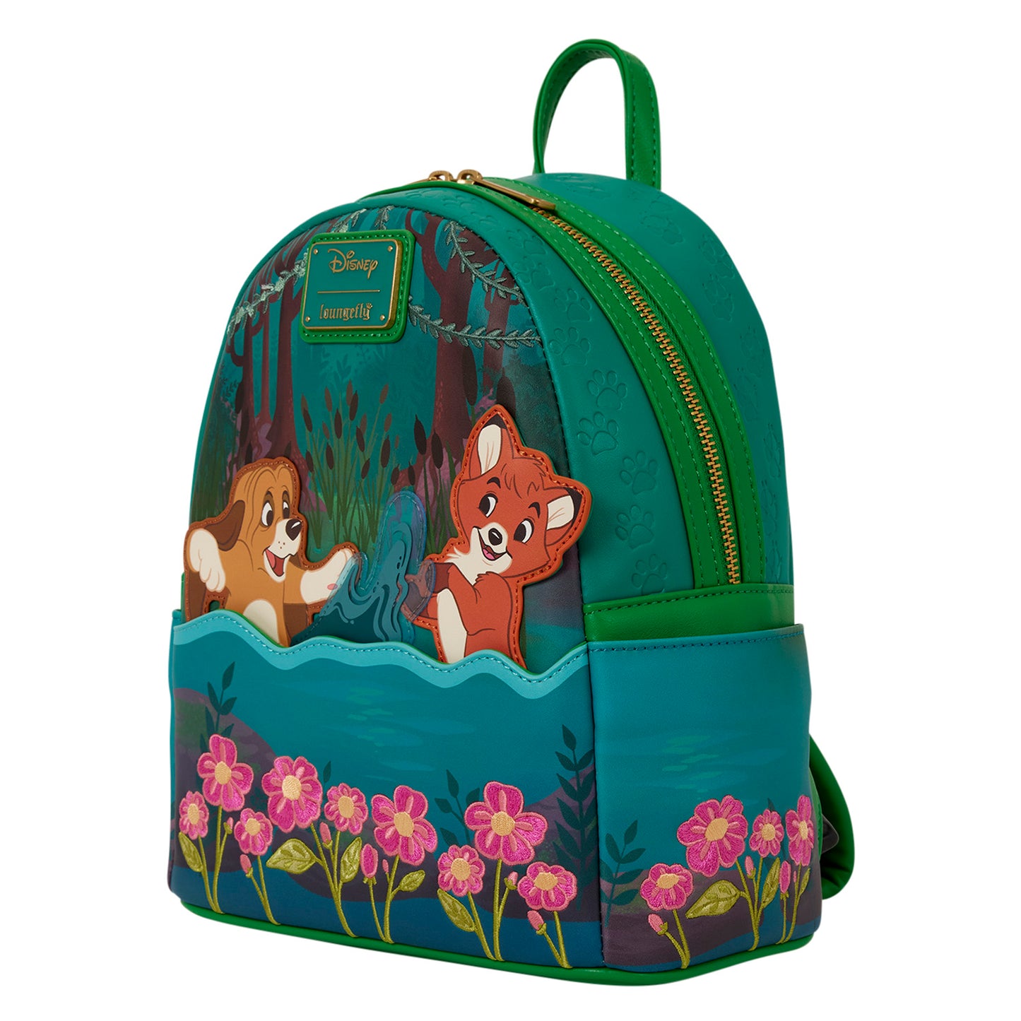 LOUNGEFLY : DISNEY - Fox & Hound Mini Backpack