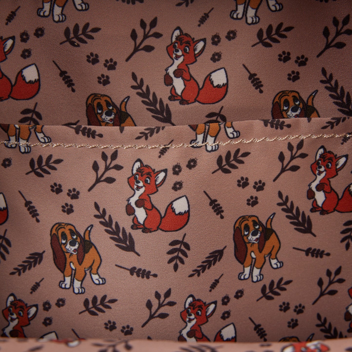 LOUNGEFLY : DISNEY - Fox & Hound Mini Backpack