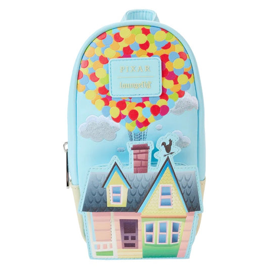 LOUNGEFLY : DISNEY PIXAR - Up 15th Anniversary Balloon House Pencil Case