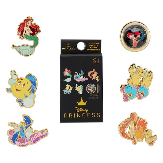 LOUNGEFLY : DISNEY - The Little Mermaid Life Is The Bubbles Blind Box Single Enamel Pin