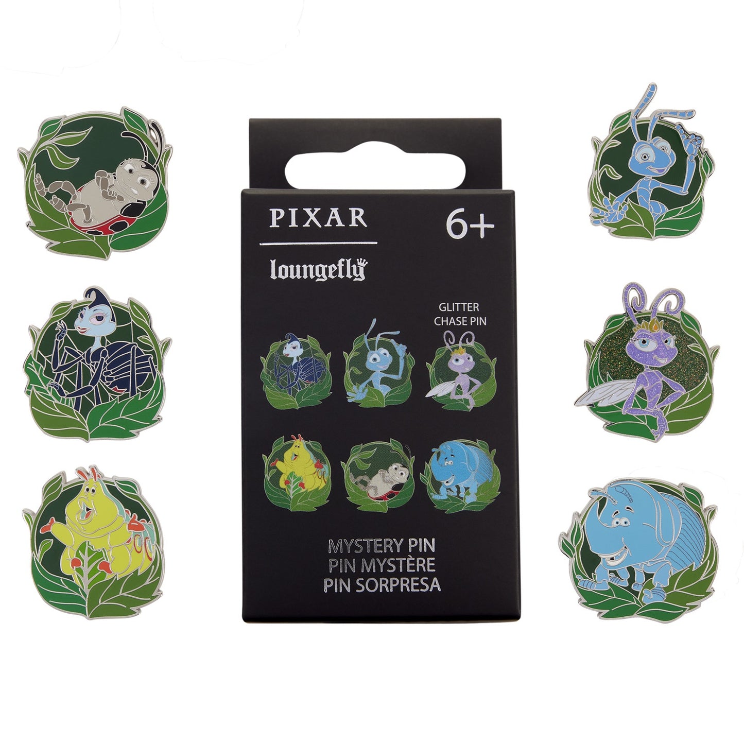 LOUNGEFLY : DISNEY PIXAR - Bugs Life Mystery Blind Box Pin Badge (1)