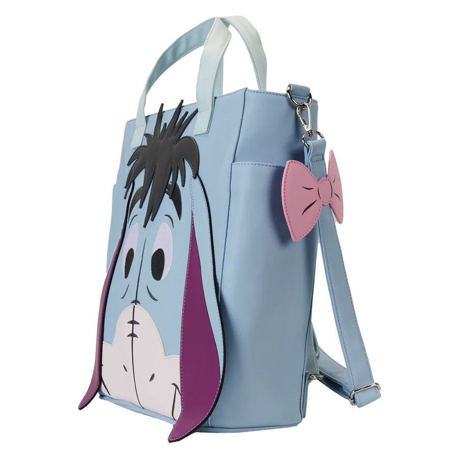LOUNGEFLY : DISNEY - Winnie The Pooh Eeyore Convertable Tote Bag