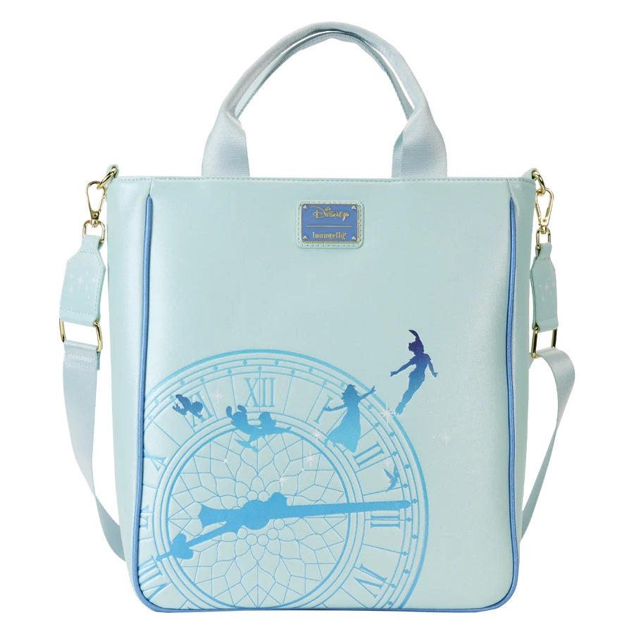 LOUNGEFLY : DISNEY - Peter Pan You Can Fly Glow Tote Bag