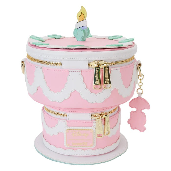 LOUNGEFLY : DISNEY - Alice In Wonderland Unbirthday Cake Crossbody Bag