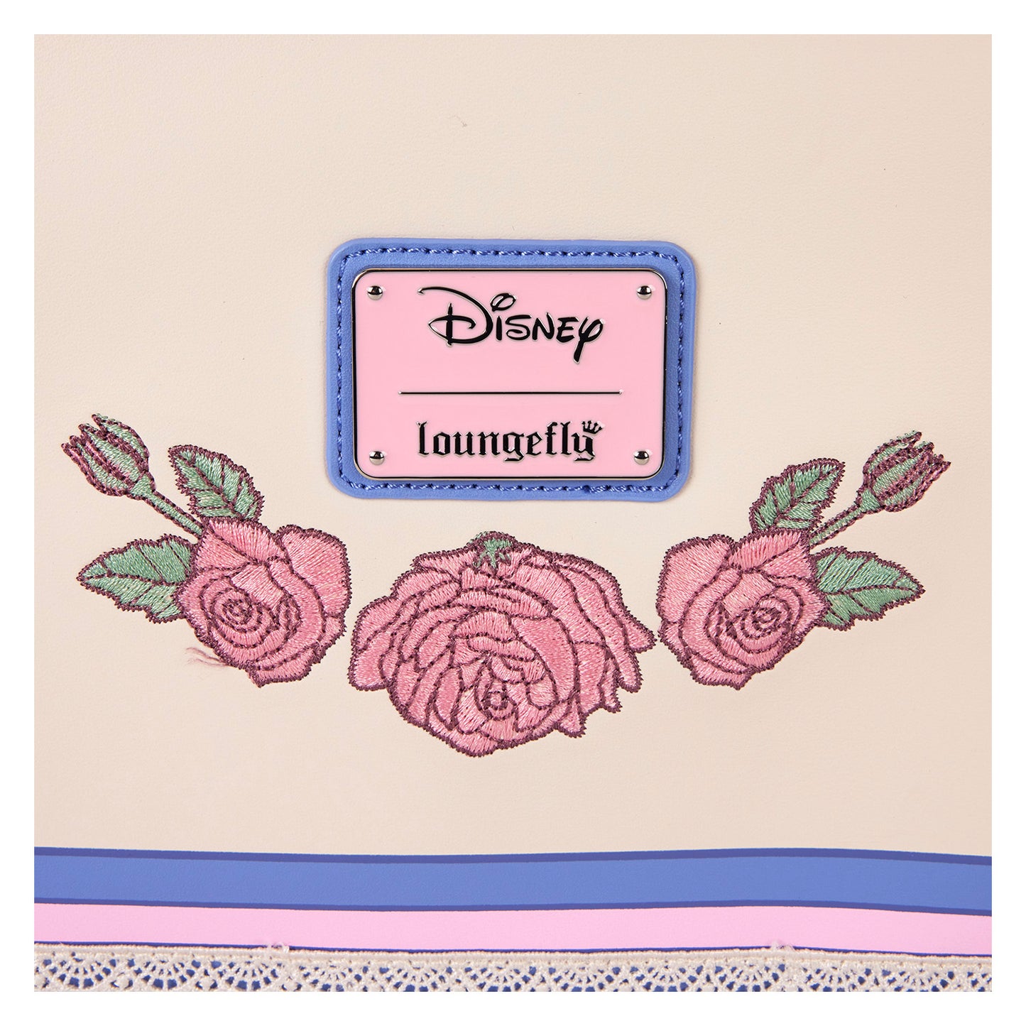 LOUNGEFLY : MINNIE MOUSE - Floral & Lace Ears Crossbody Bag