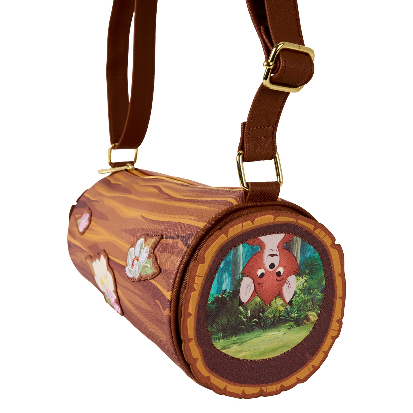 LOUNGEFLY : DISNEY - The Fox & The Hound Crossbody Bag