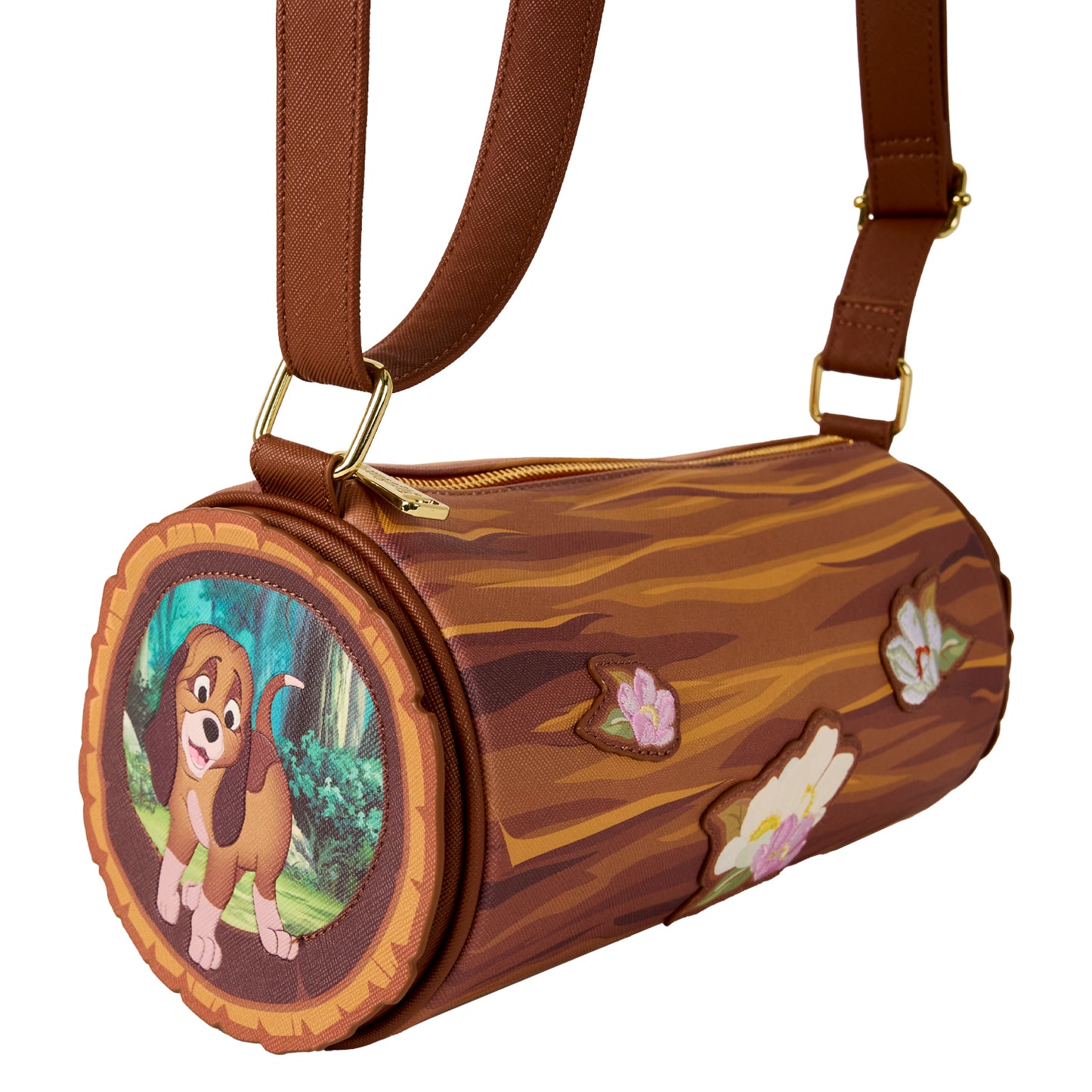 LOUNGEFLY : DISNEY - The Fox & The Hound Crossbody Bag
