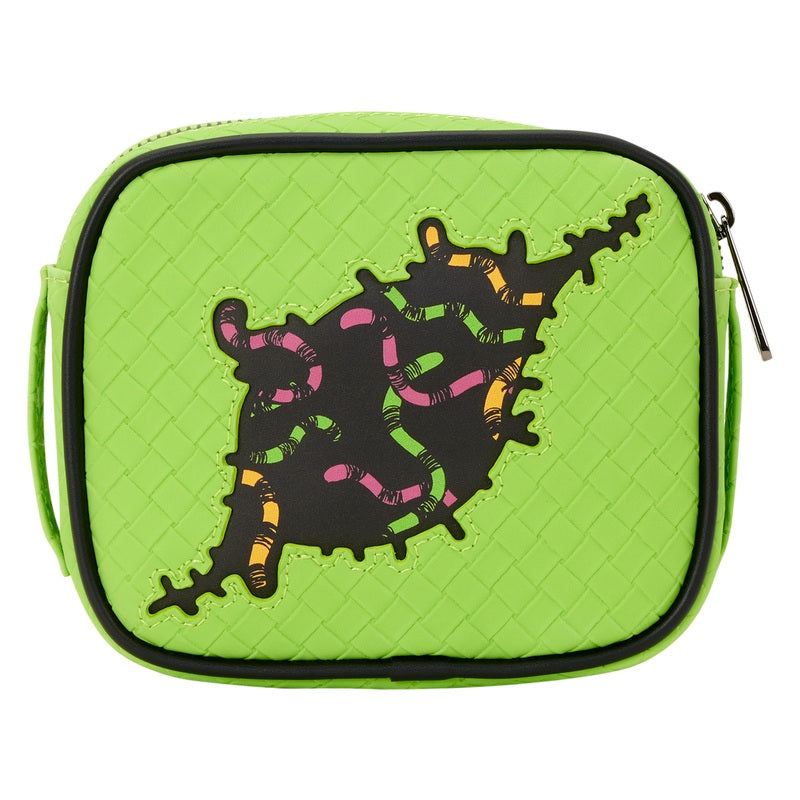 LOUNGEFLY : NIGHTMARE BEFORE CHRISTMAS - Oogie Boogie Glow In The Dark Cosplay Crossbuddies Crossbody Bag With Coin Bag