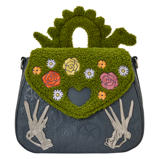 LOUNGEFLY : EDWARD SCISSORHANDS - Sherpa Corssbody Bag